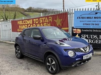 Used Nissan Juke 112 HP (82 kW) 2018 Blue SUV