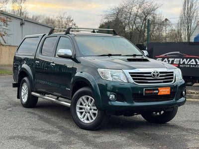 Green Used 2015 Toyota HiLux Pickup | £8,990 (Expensive)