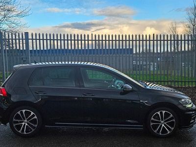 Used VW Golf VII R-line 150 HP (110 kW) 2019 Black Hatchback