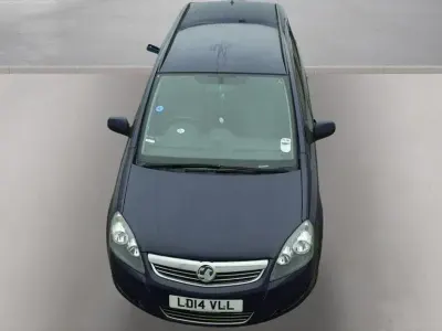 Gebraucht Vauxhall Zafira 120 PS (88 kW) 2014 Blau Van / Kleinbus