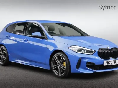 Usado BMW 118 M Sport 138 CV (101 kW) 2020 Azul Utilitario