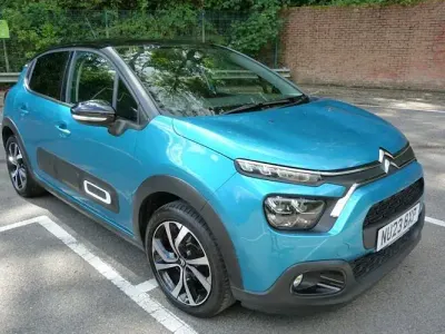 Used Citroën C3 PureTech 110 HP (80 kW) 2023 Blue Hatchback