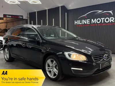 Usado Volvo V60 SE 163 CV (119 kW) 2016 Negro Familiar