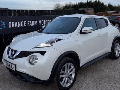 Used Nissan Juke Acenta Premium 115 HP (84 kW) 2015 White SUV