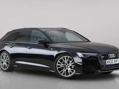 Used Audi A6 Black Edition 265 HP (194 kW) 2022 Black Estate
