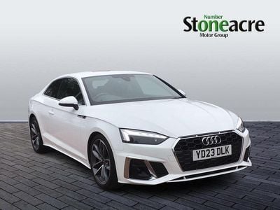 White Used 2023 Audi A5 S-Line Coupe | £26,000 (Good price)