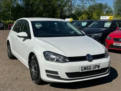 Second-hand VW Golf VII S 125 CP (91 kW) 2017 Alb Hatchback