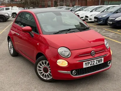 Used Fiat 500 Red 2022 Red Hatchback