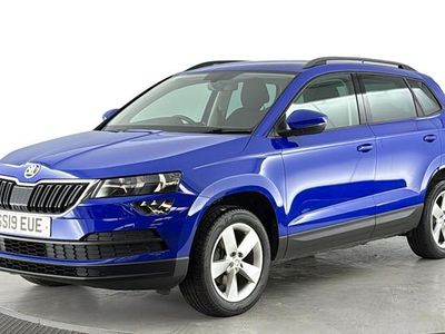 Used Skoda Karoq SE 116 HP (85 kW) 2019 Blue SUV
