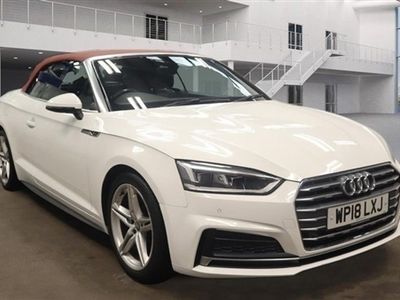 used Audi A5 Cabriolet 2.0 TFSI S line Convertible Petrol Manual Euro 6 (s/s) 2dr Just 45,079 Miles / Serv