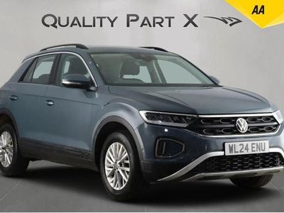 Used VW T-Roc Life 150 HP (110 kW) 2024 Blue SUV