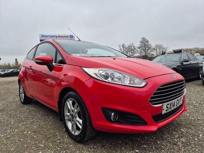 Used Ford Fiesta Zetec 2014 Red Hatchback