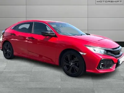 Used Honda Civic SR 129 HP (94 kW) 2017 Red Hatchback
