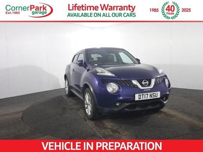 Used Nissan Juke N-Connecta 115 HP (84 kW) 2017 Blue SUV