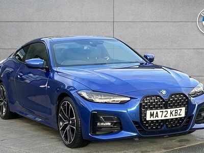 Blue Used 2022 BMW 420 M Sport Coupe | £27,490 (Fair price)