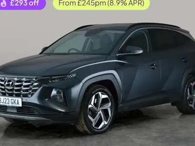 Usado Hyundai Tucson Premium 230 CV (169 kW) 2023 Gris SUV