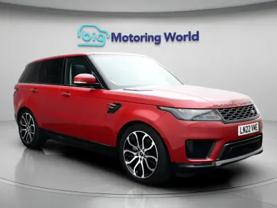 Used Land Rover Range Rover Sport HSE 249 HP (183 kW) 2021 Red SUV