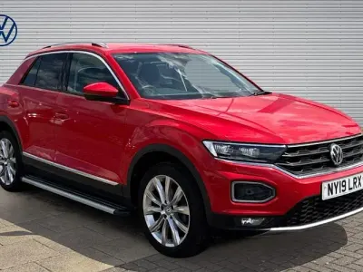Used VW T-Roc SEL 150 HP (110 kW) 2019 Red SUV