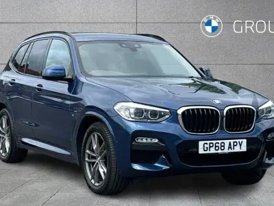 Second-hand BMW X3 M Sport 184 CP (135 kW) 2019 Albastru SUV