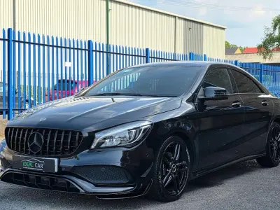 Used Mercedes CLA180 AMG line 2018 Black Sedan
