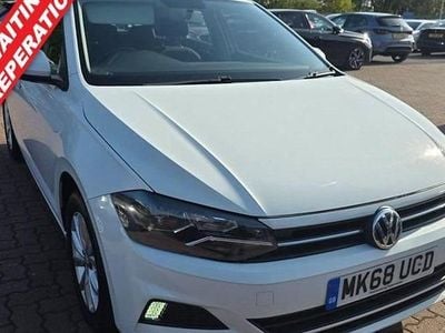 Begagnad VW Polo SE 75 HK (55 kW) 2018 Vit Halvkombi
