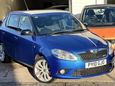 Blue Used 2010 Skoda Fabia vRS Hatchback | £7,995 (Expensive)