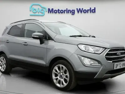 Begagnad Ford Ecosport Titanium 125 HK (91 kW) 2022 Silver SUV