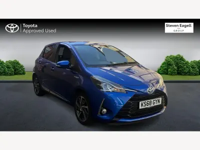 Used Toyota Yaris Hybrid 2019 Blue Hatchback