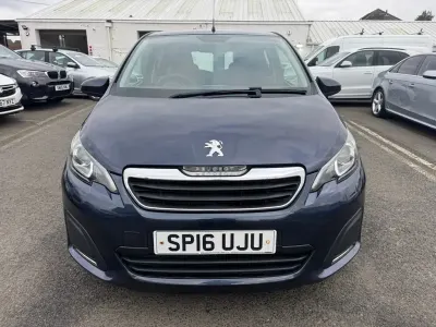 Used Peugeot 108 Active 68 HP (50 kW) 2016 Blue Hatchback