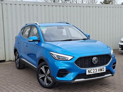 Used MG ZS Excite 106 HP (77 kW) 2023 Blue SUV