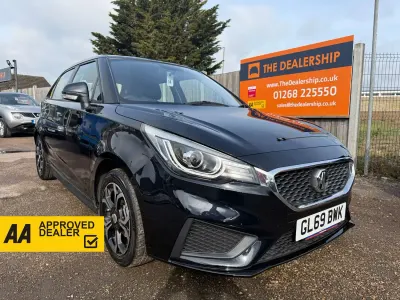 Usado MG MG3 Excite 106 CV (77 kW) 2019 Negro Utilitario