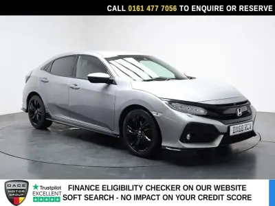 Used Honda Civic Sport 182 HP (133 kW) 2019 Silver Hatchback