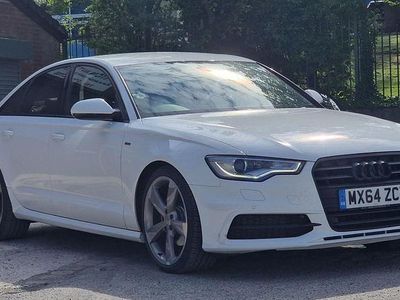 Used Audi A6 Black Edition 2014 White Sedan