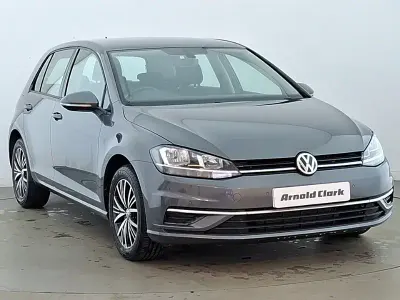 Used VW Golf VII SE 110 HP (80 kW) 2018 Grey Hatchback