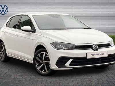 Begagnad VW Polo Match 95 HK (69 kW) 2025 Vit Halvkombi