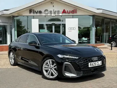 Used Audi A5 S-Line 295 HP (216 kW) 2025 Black Sedan