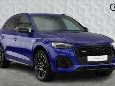 Used Audi Q5 Comfort 261 HP (191 kW) 2021 Blue SUV