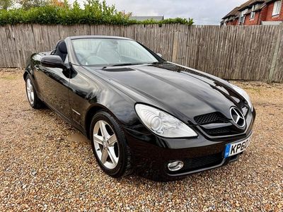Black Used 2010 Mercedes SLK200 Cabriolet | £6,990 (Fair price)