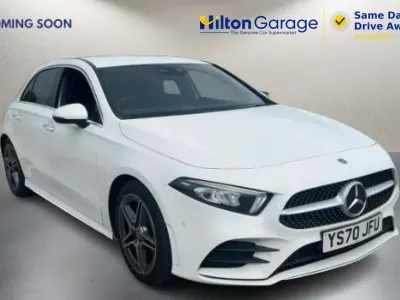 Używany Mercedes A200 AMG Line Premium 2020 Biały Hatchback