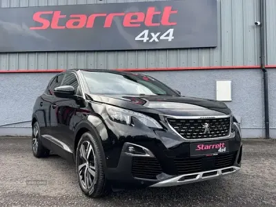 Used Peugeot 3008 GT-line 150 HP (110 kW) 2018 Black SUV