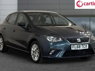 Used Seat Ibiza SE Technology 95 HP (69 kW) 2018 Grey Hatchback