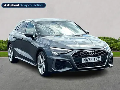Used Audi A3 Sportback S-Line 150 HP (110 kW) 2023 Grey Hatchback