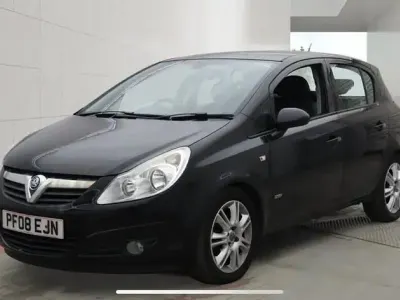 Używany Vauxhall Corsa Design Edition 89 KM (65 kW) 2008 Czarny Hatchback