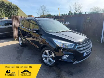 Used Ford Kuga Titanium X 120 HP (88 kW) 2018 Black SUV