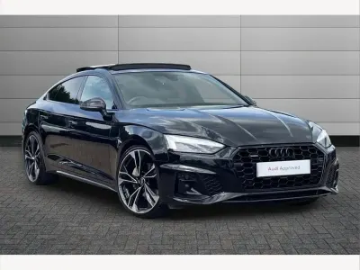 Used Audi A5 Black Edition 204 HP (150 kW) 2023 Black Coupe