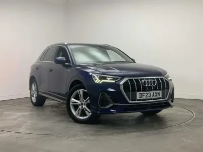 Used Audi Q3 S-Line 150 HP (110 kW) 2023 Blue SUV