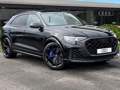 New Audi RS Q8 Performance 2026 Black SUV