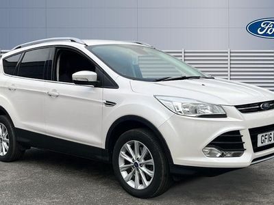 Used Ford Kuga Titanium 182 HP (133 kW) 2016 White SUV
