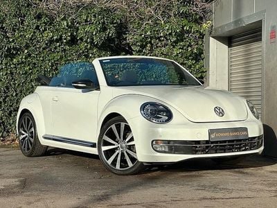White Used 2016 VW Beetle Sportline Cabriolet | £10,500 (Fair price)