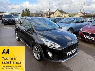Used Ford Fiesta Active 100 HP (73 kW) 2018 Black Hatchback